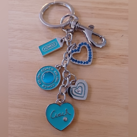 Coach Accessories - COACH HEARTS BAG CHARM
